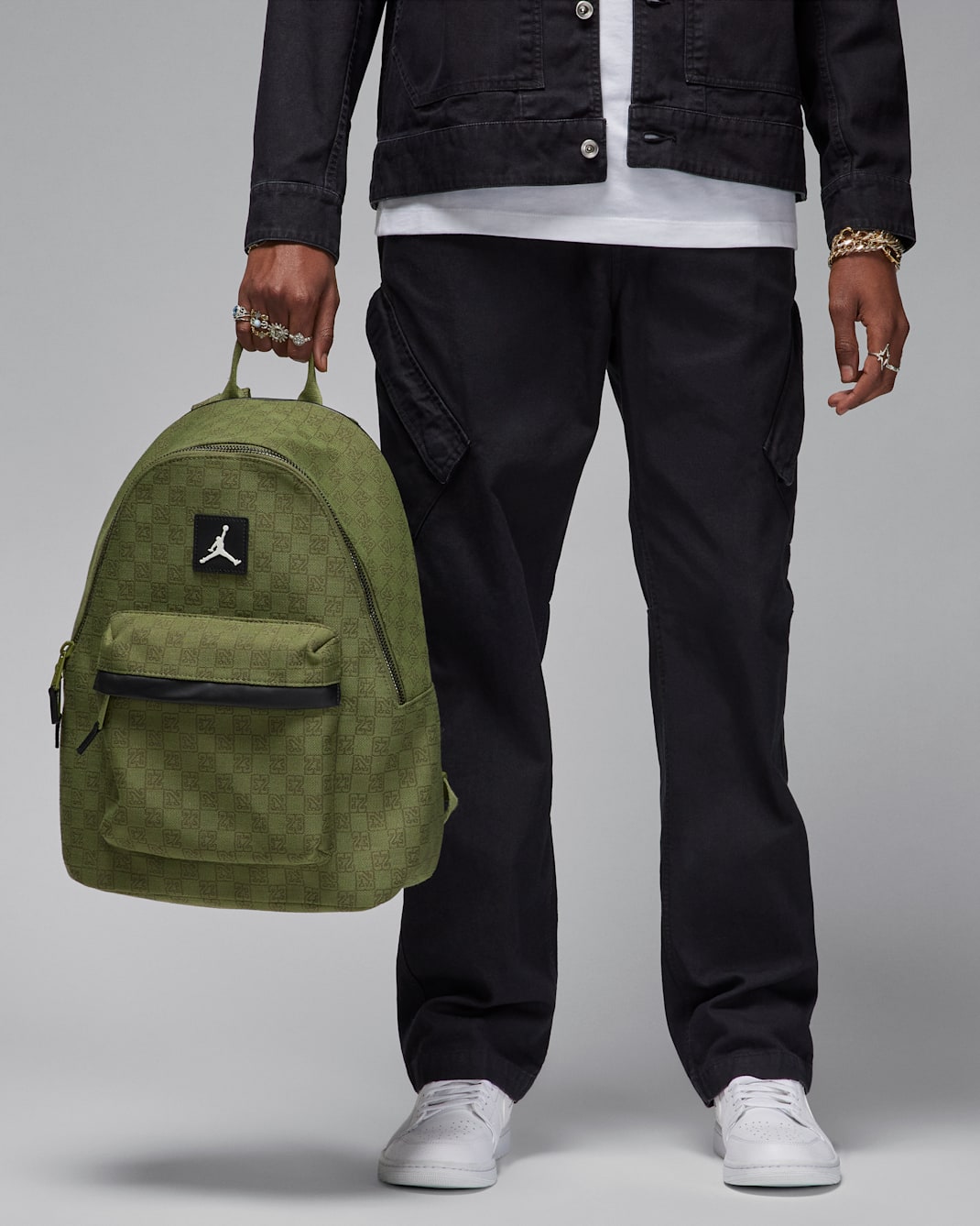 Jordan Monogram Backpack Backpack (20L) - Sky J Light Olive