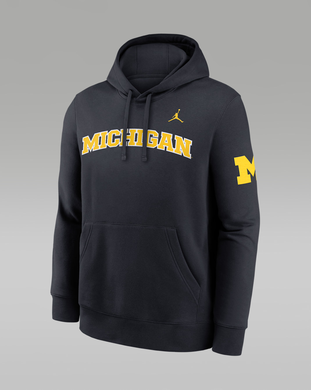 Sudadera con gorro sin cierre marca Jordan Nike para hombre Michigan Sideline Club - Azul campo de juego