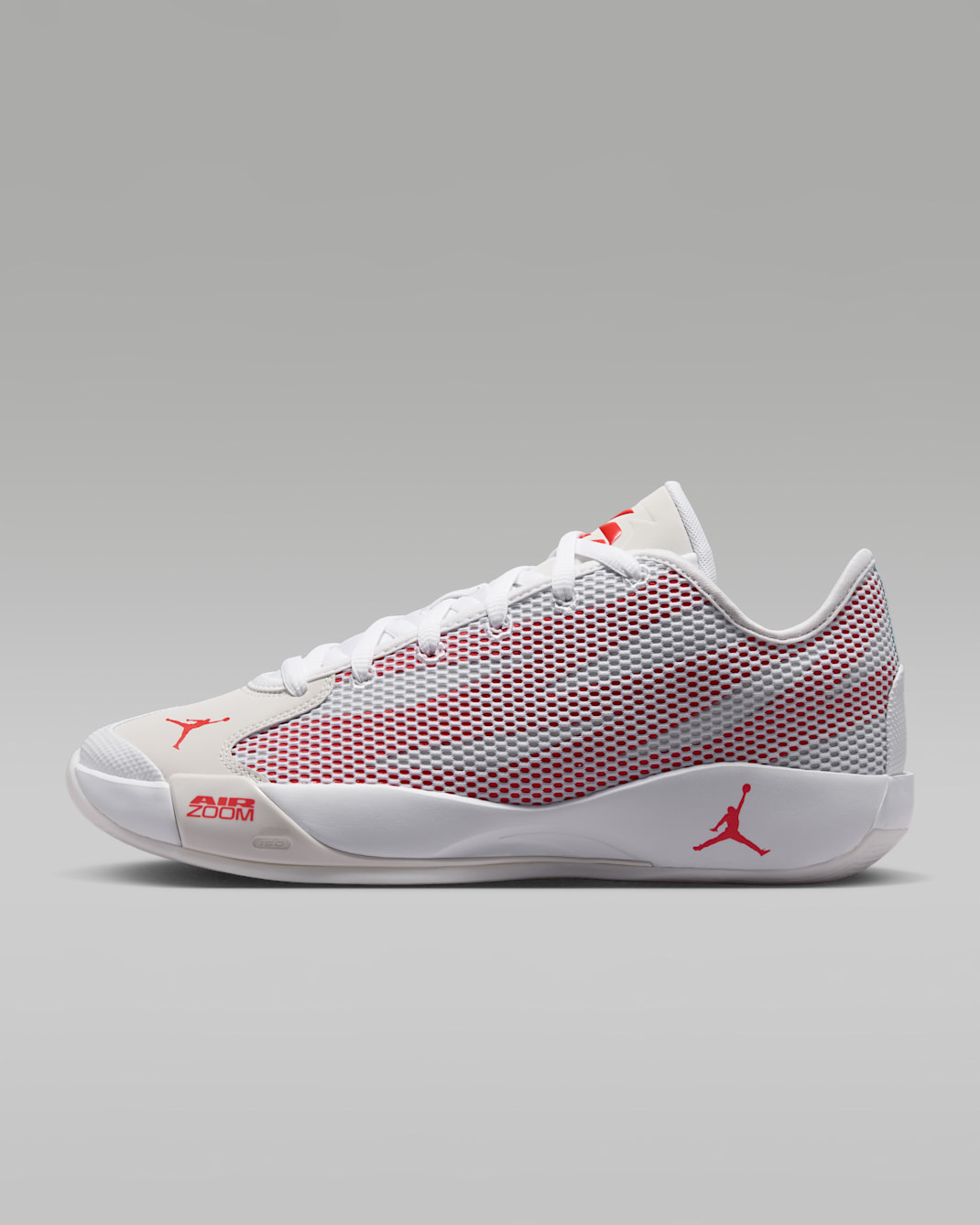 Tenis de básquetbol Luka 77 - Blanco/Cisne/Rojo picante