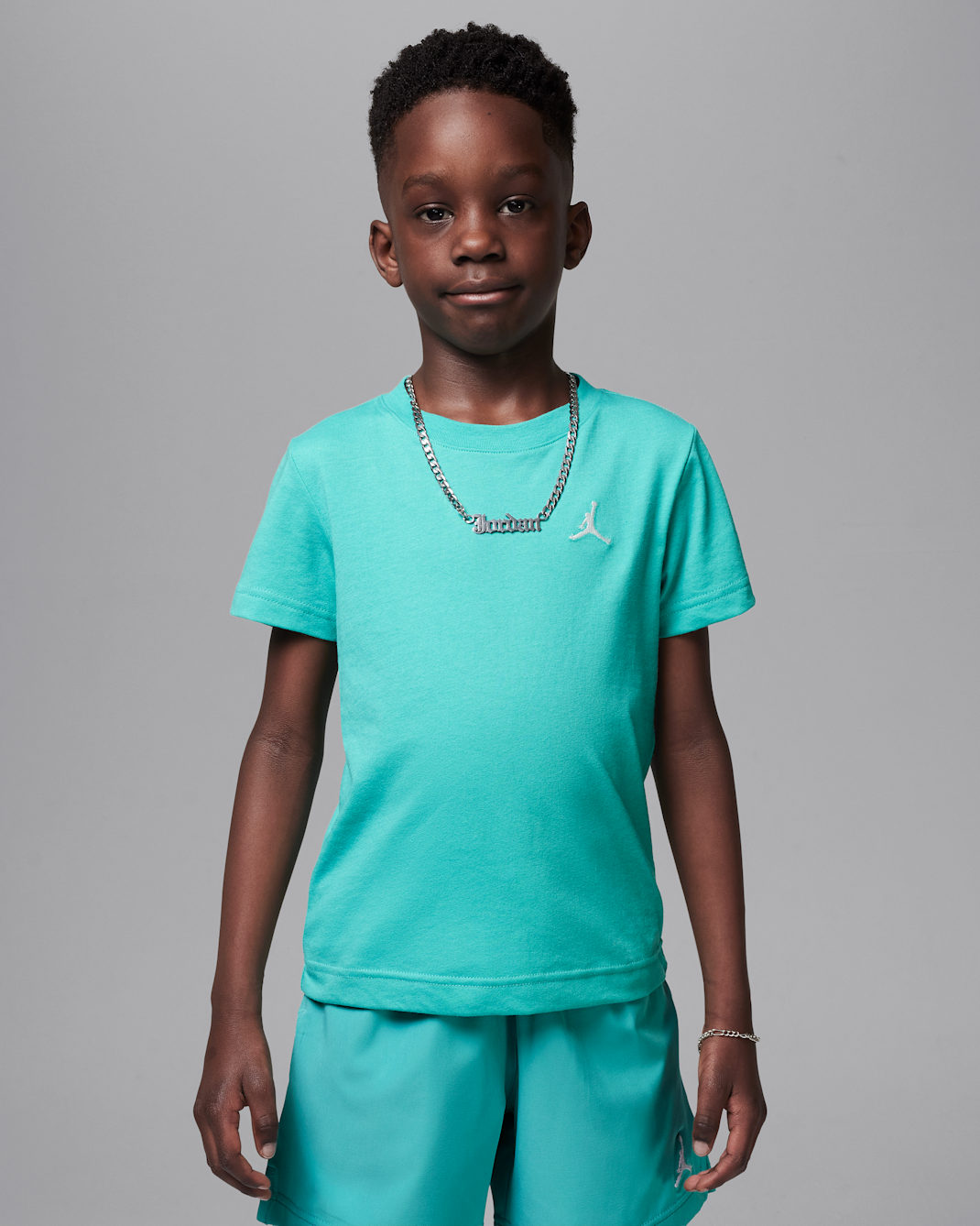 Jordan Little Kids' Jumpman Air Embroidered T-Shirt - Washed Teal