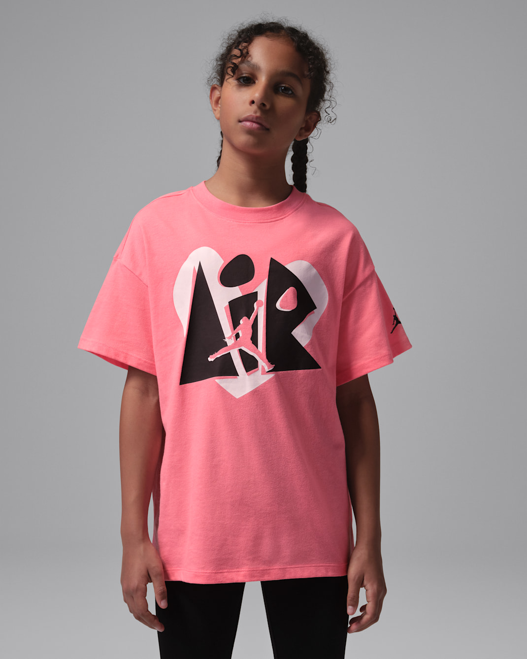 Jordan Big Kids' Love Air T-Shirt - Pink Gaze