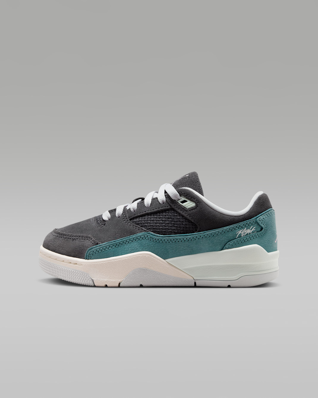 Buty dla dużych dzieci Jordan Flight Court - Anthracite/Iced Jade/Iris Whisper/Barely Green