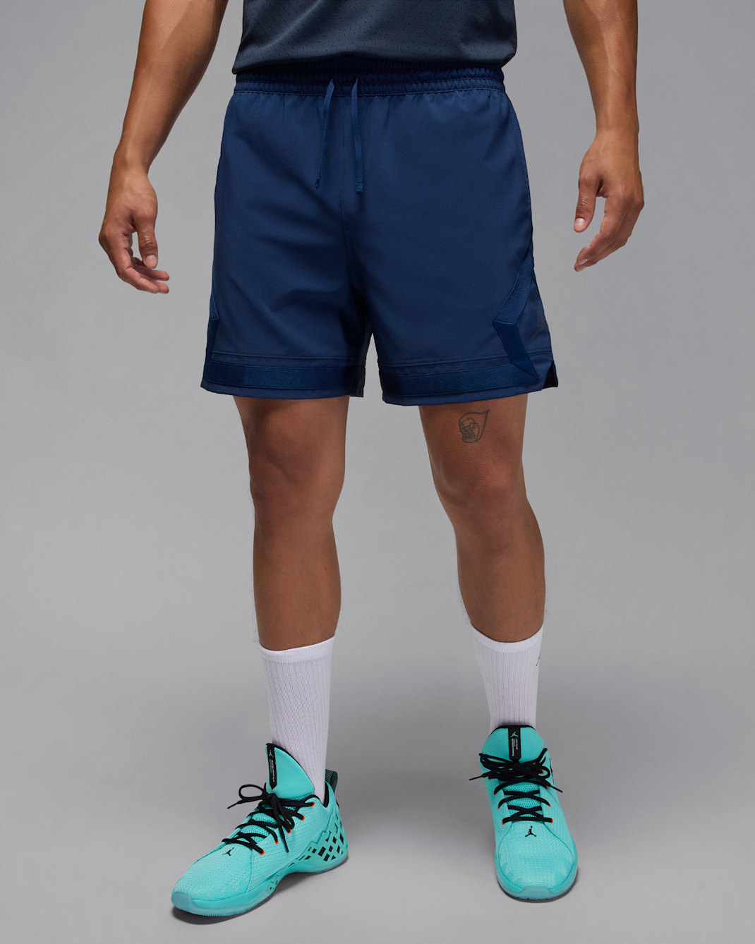 Jordan Sport Men's Dri-FIT Woven Diamond Shorts - Blue Void/Blue Void/Blue Void