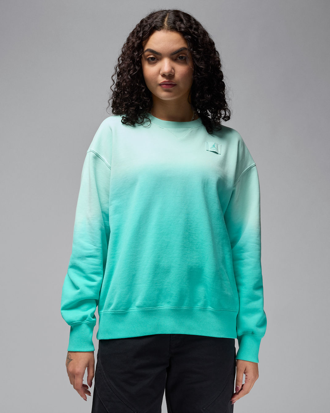Sudadera de cuello redondo de French Terry para mujer Jordan Flight Fleece - Iglú