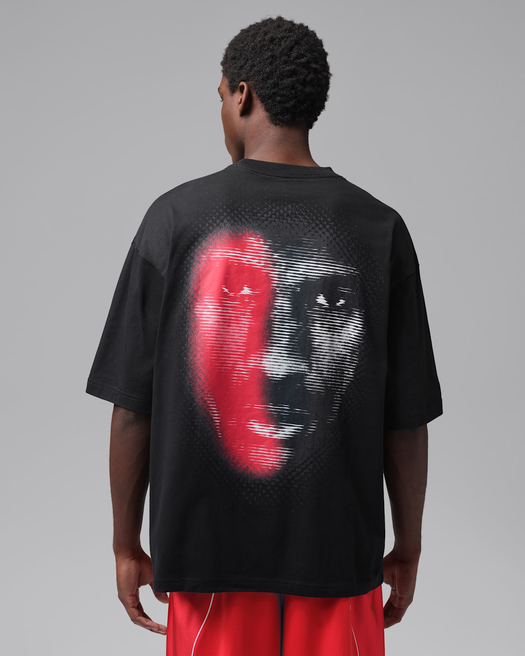 Pánské tričko Dri-FIT Jordan Sport s grafickým motivem - Černá/Bílá