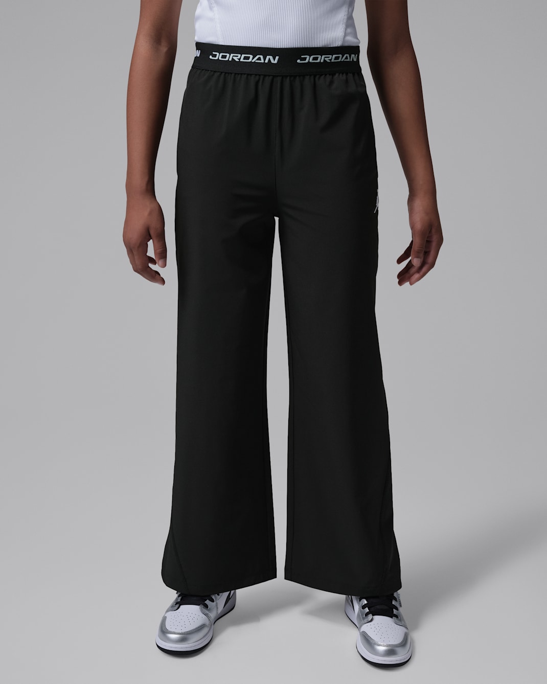 Jordan Jumpman Sport Big Kids' Woven Pants - Black