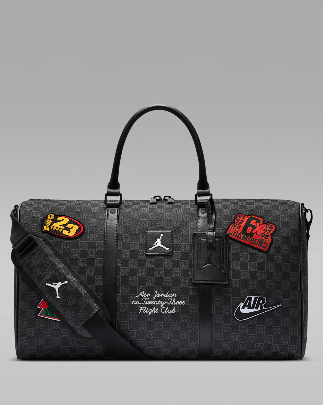 Jordan Monogram Duffel Bag (40L) - Black