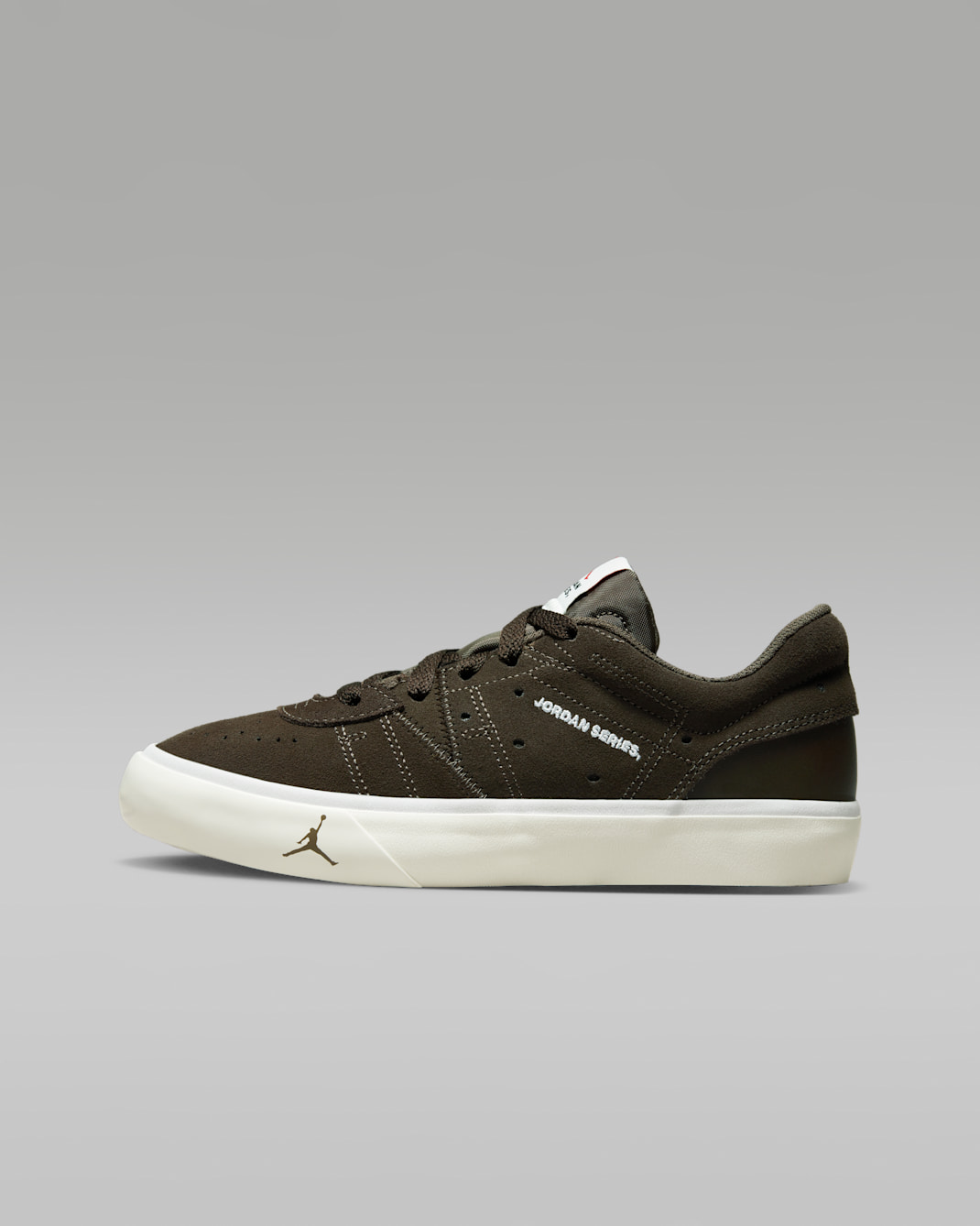 รองเท้าเด็กโต Jordan Series - Dark Chocolate/University Red/ขาว/Sail