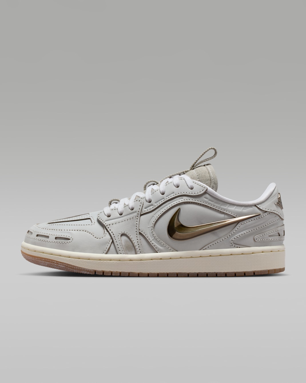 Air Jordan 1 Low Method of Make Women's Shoes - Summit White/White/Gum Medium Brown/Bright Ceramic