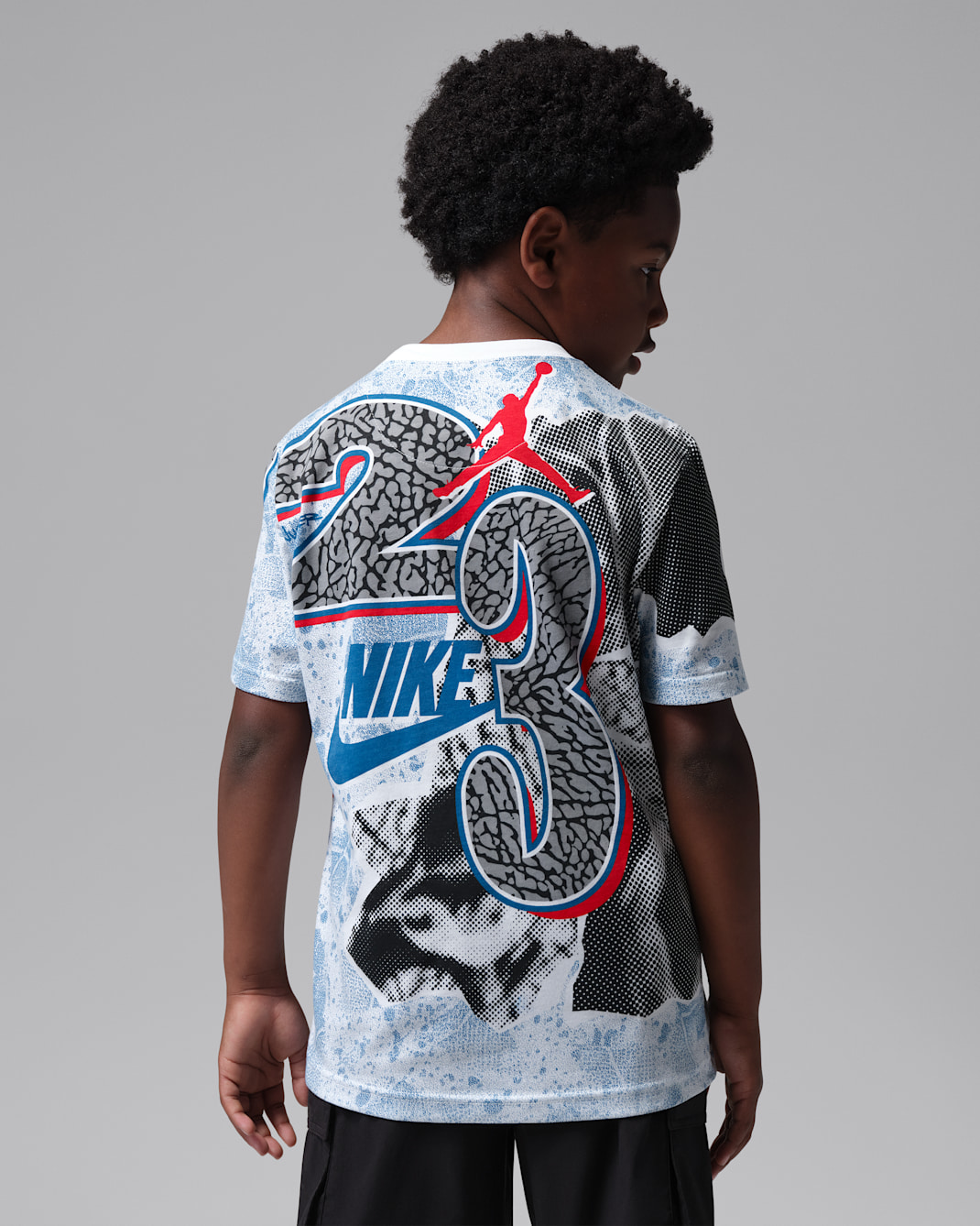 Jordan Big Kids' AJ3 True Blue Retro T-Shirt
