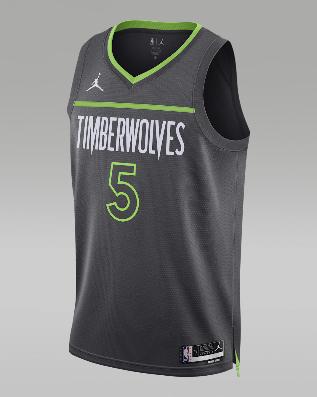 Minnesota Timberwolves Statement Edition Men's Jordan Dri-FIT NBA Swingman Jersey - Anthracite