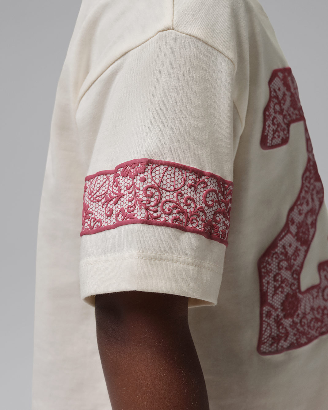 Jordan Little Kids' Floral Lace T-Shirt