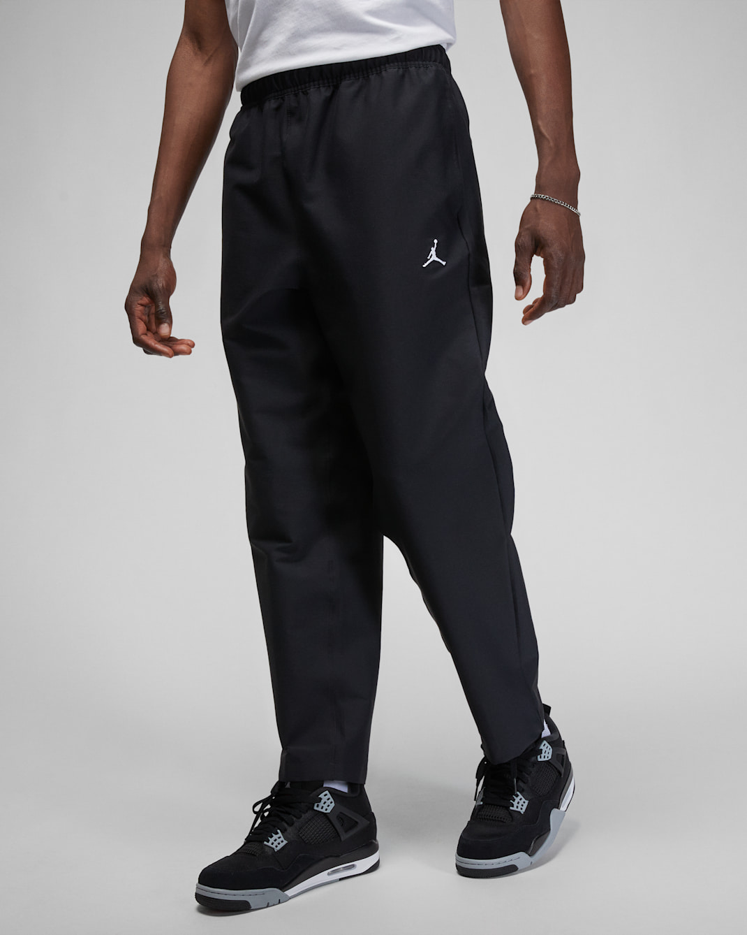 Jordan Essentials Men's Cropped Trousers - Black/White