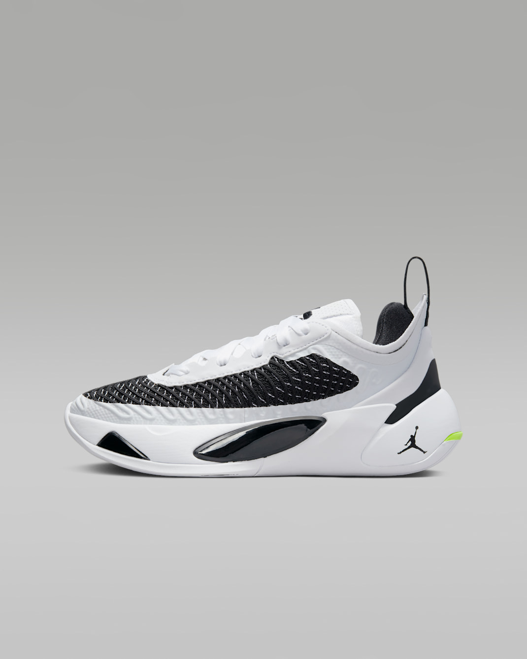 Luka 1 大童籃球鞋 - 白色/Volt/黑色