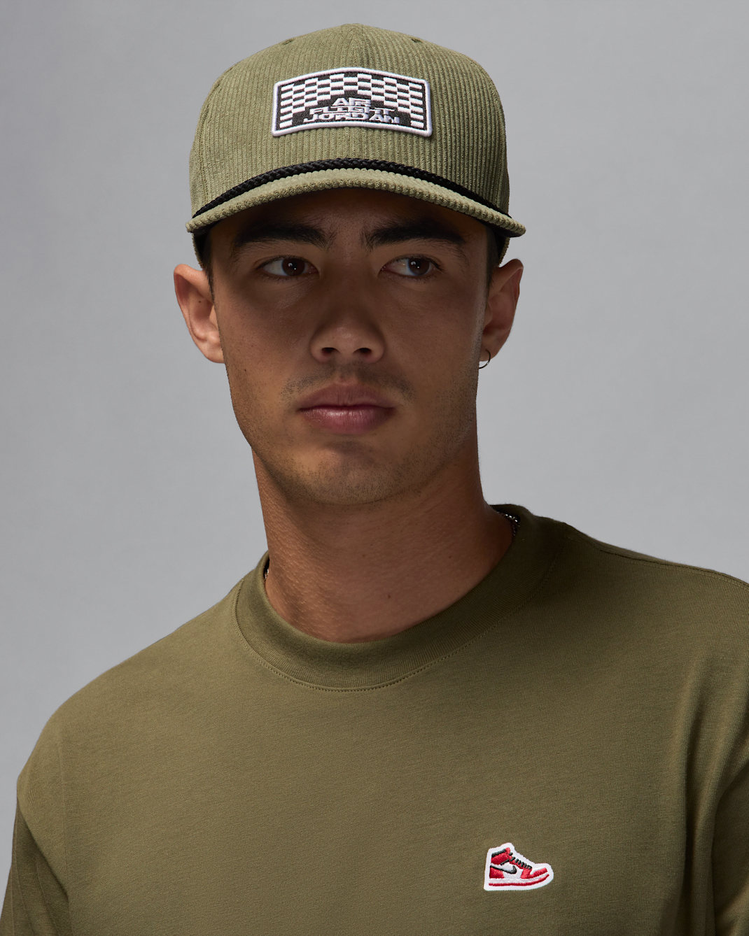Jordan Pro Structured Hat - Medium Olive/Black/Sail