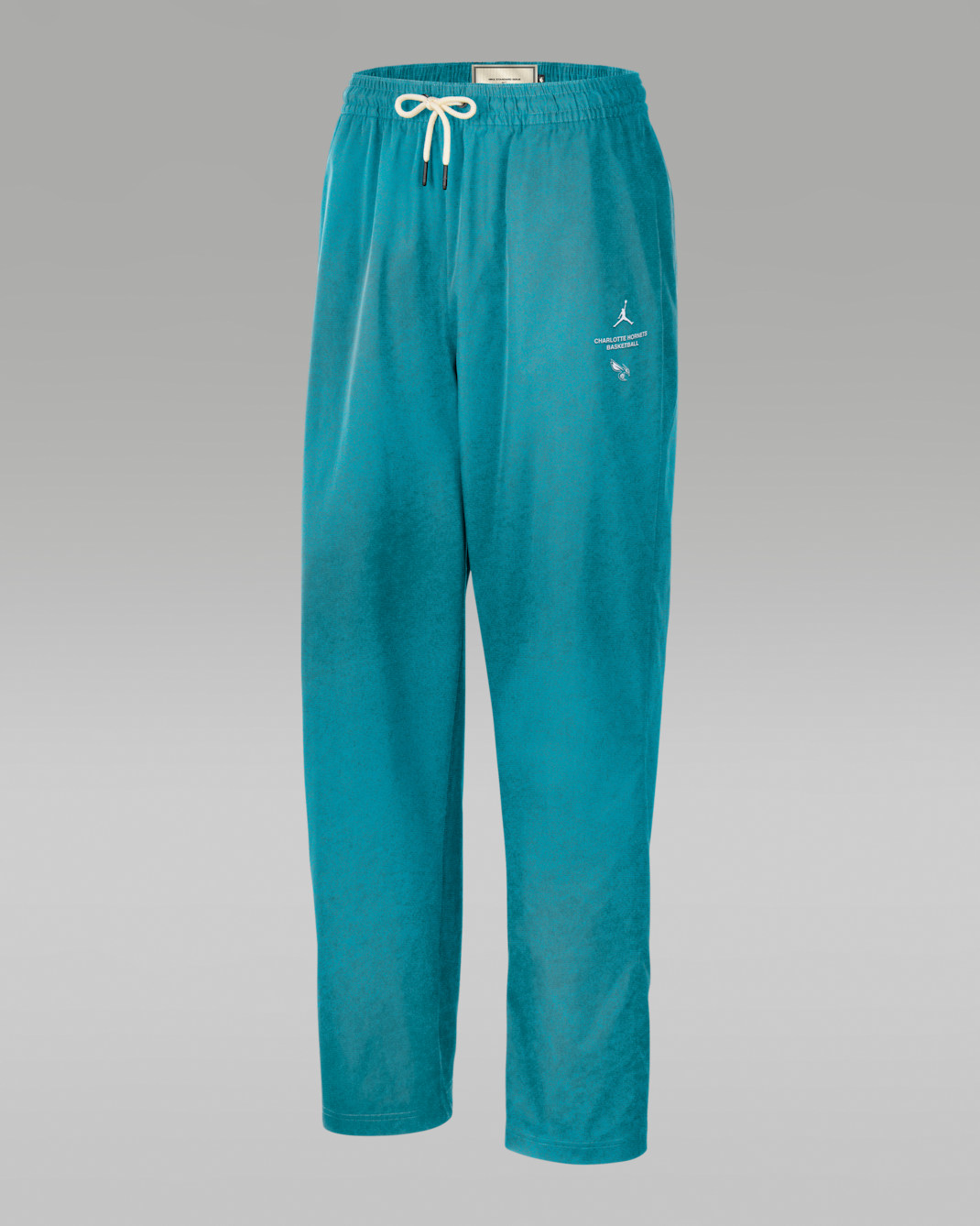 Charlotte Hornets Standard Issue Men's Woven Basketball Pants - Rapid Teal/New Orchid/Rapid Teal/White