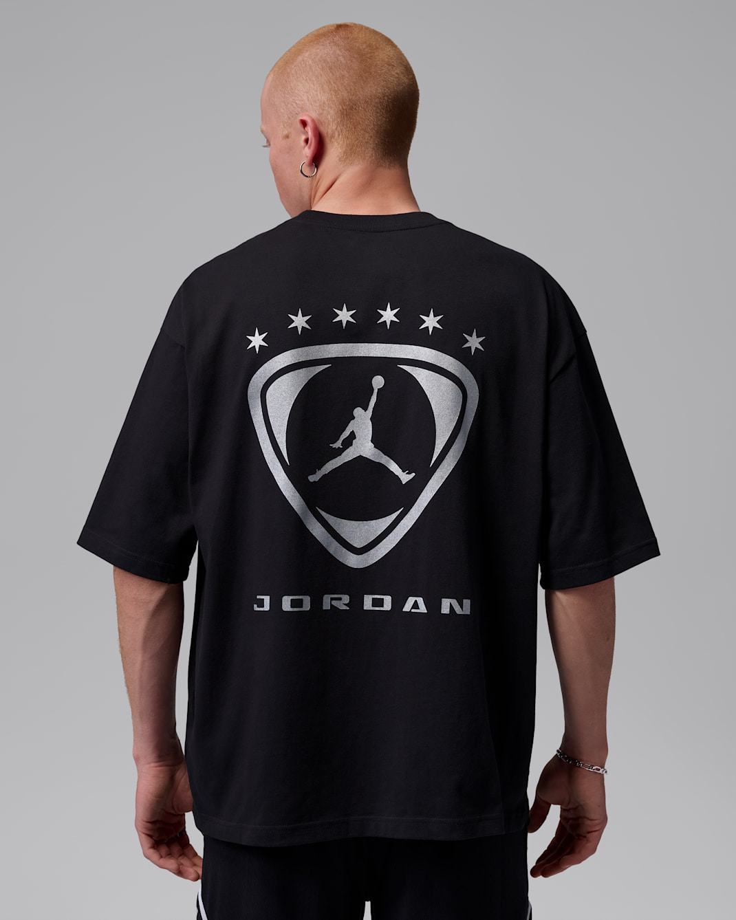 Jordan Brooklyn T-shirt voor heren - Zwart