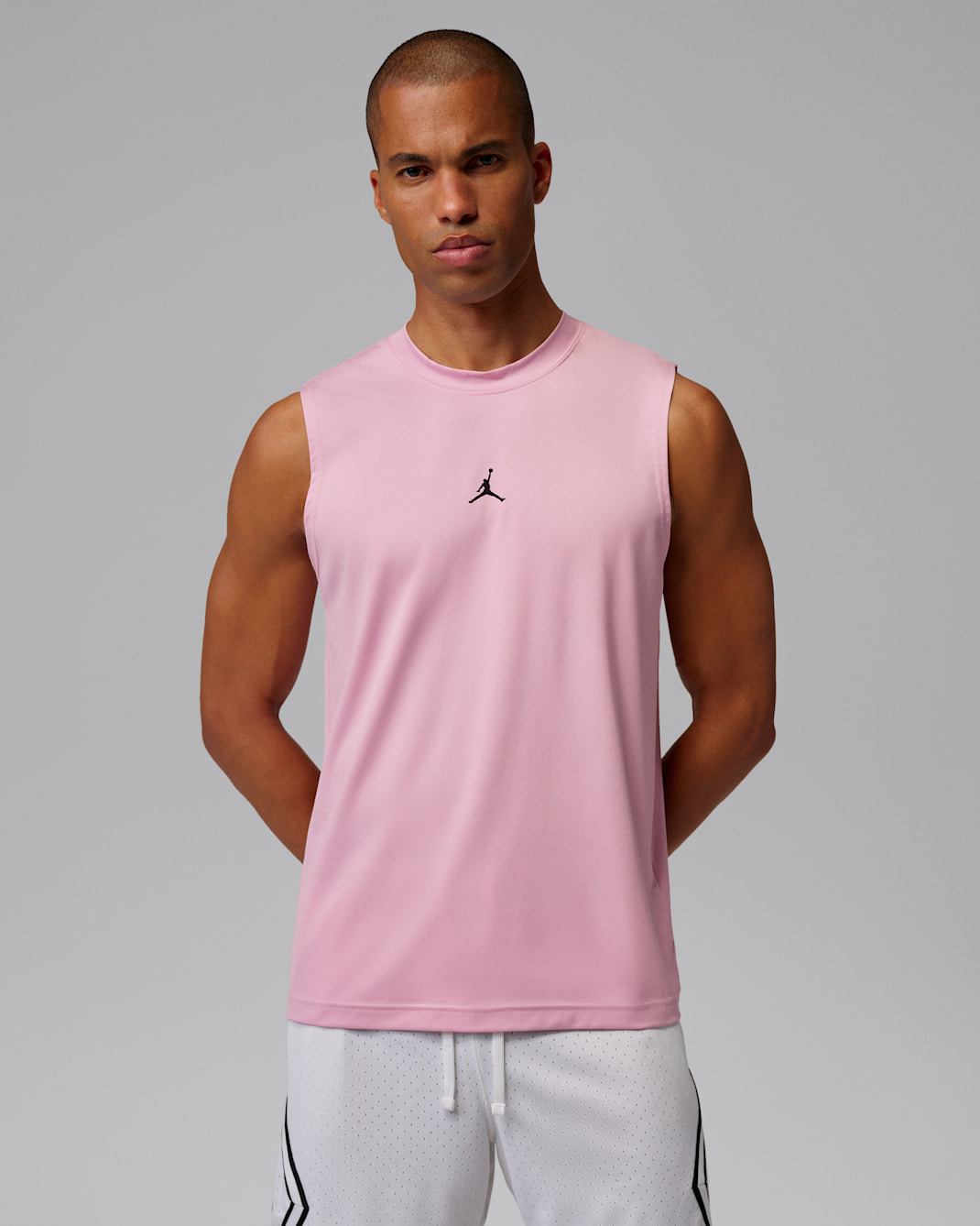 Jordan Sport Essentials Men's Dri-FIT Sleeveless Top - Iced Carmine