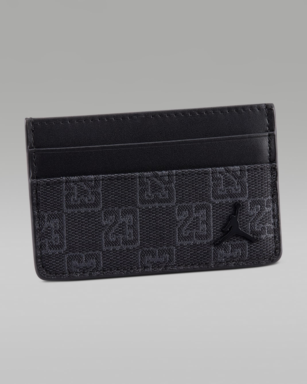 Tarjetero con monograma para hombre Jordan - Negro