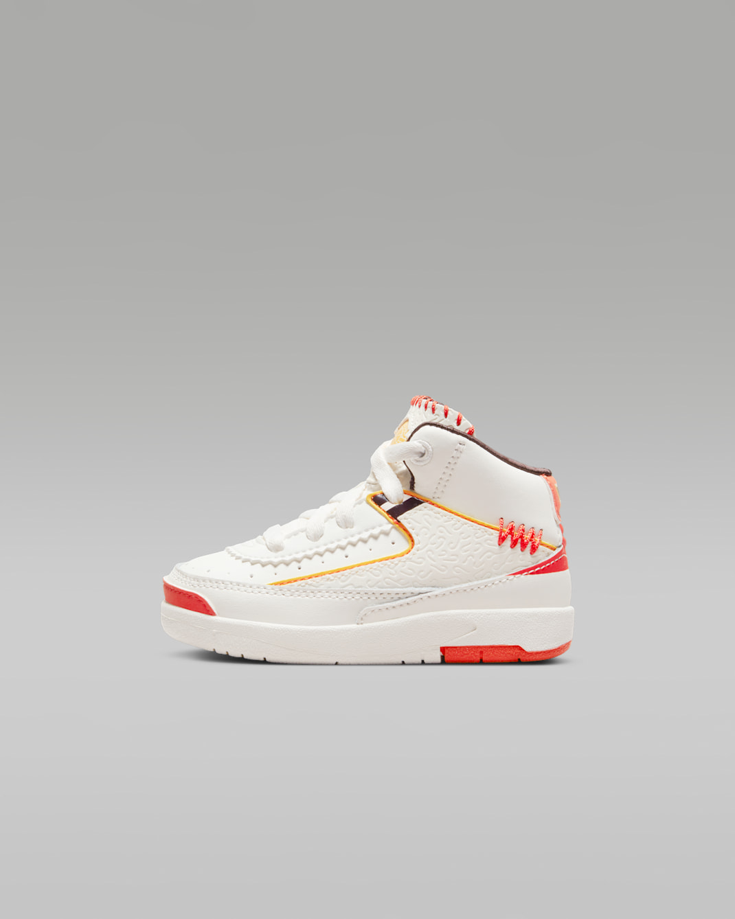 Jordan 2 Retro SP Baby/Toddler Shoes - Sail/Orange/Cinnamon/Citron Pulse