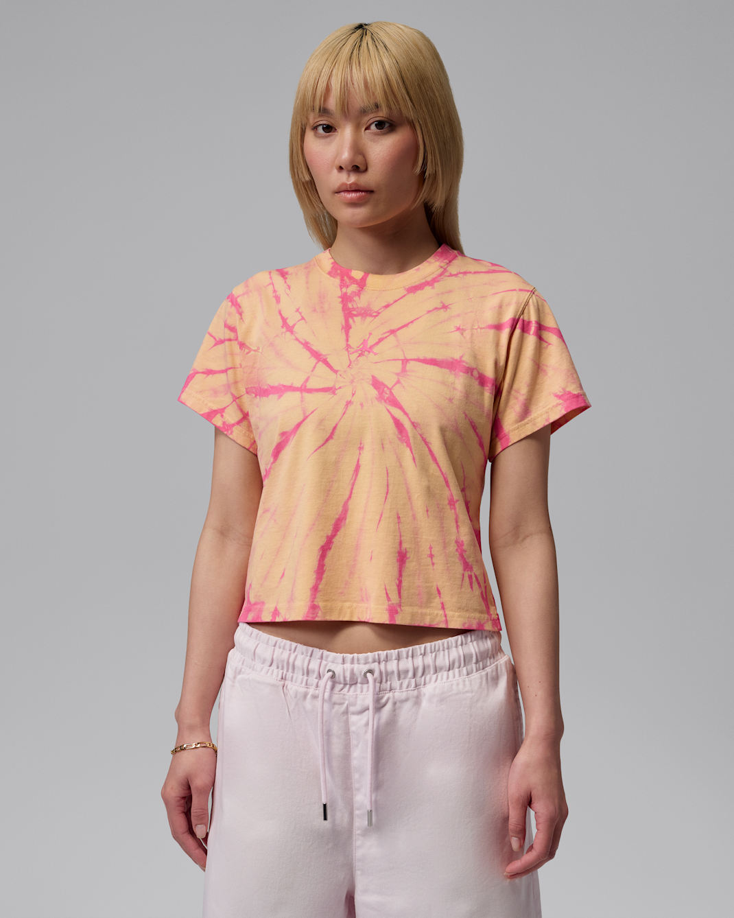Jordan Brooklyn Women's Graphic T-Shirt - Lemon Wash/Pinksicle