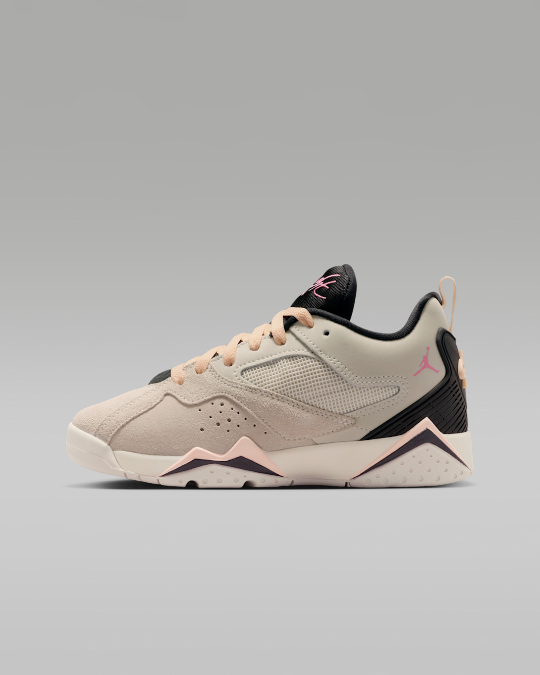 Air Jordan MVP 92 Older Kids' Shoes - Pale Ivory/Black/Crimson Tint/Pinksicle