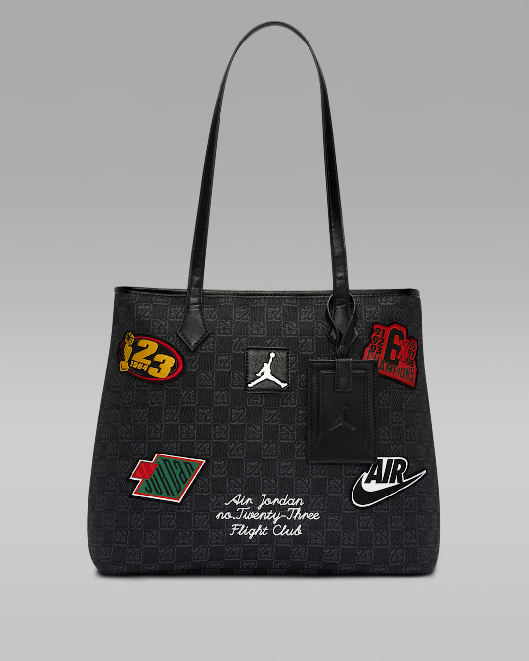 Jordan Monogram Tote Bag (17L) - Black