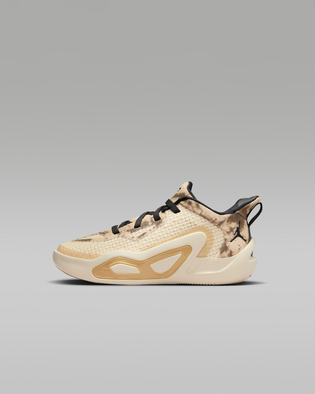 Tatum 1 Younger Kids' Shoes - Fossil/Sesame/Electric Green/Black