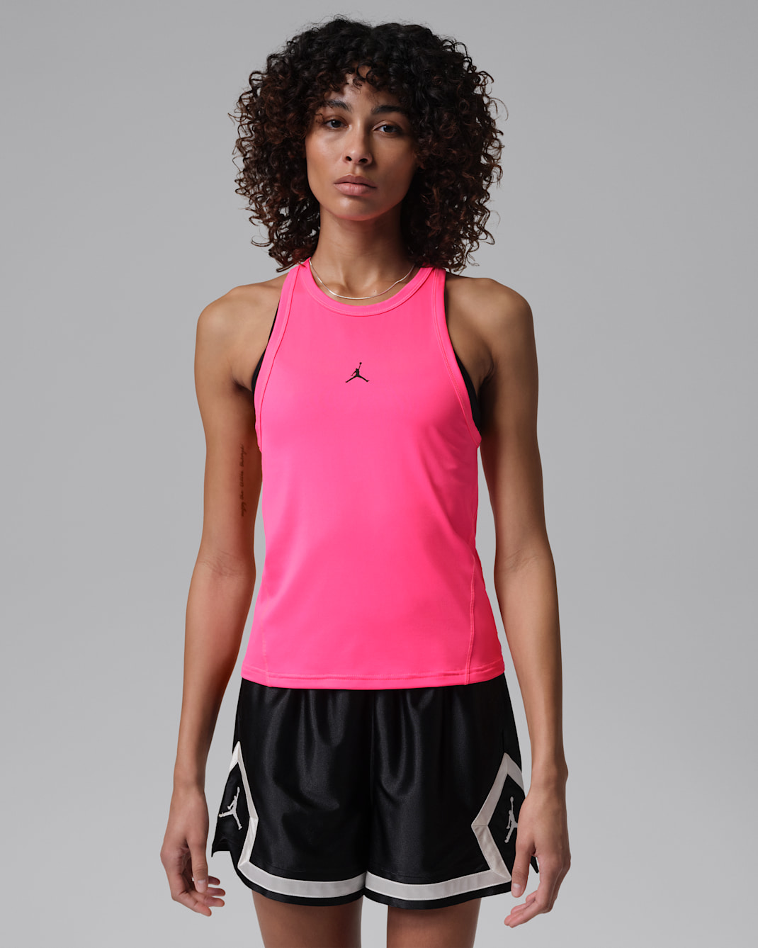 Jordan Sport Essentials Women's Dri-FIT Sleeveless Top - Hyper Pink/Black