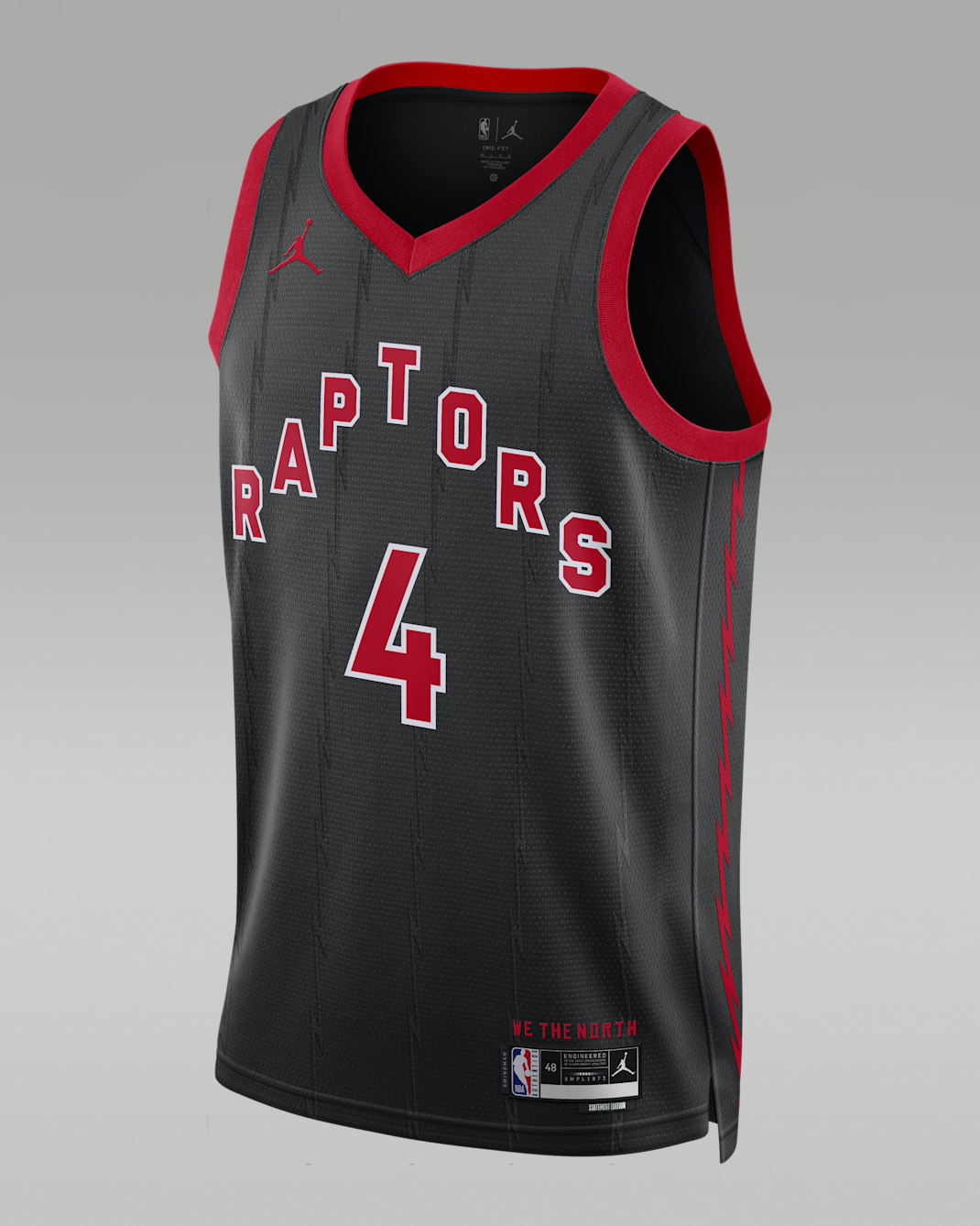 Maillot Jordan Dri-FIT NBA Swingman Toronto Raptors Statement Edition pour homme - Noir