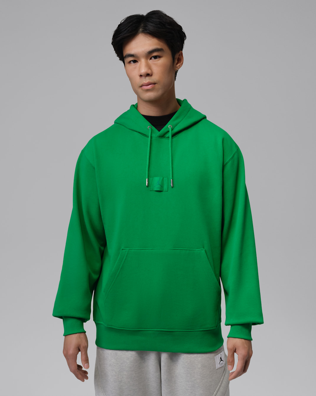 Pánská mikina Jordan Flight Fleece s kapucí - Lucky Green