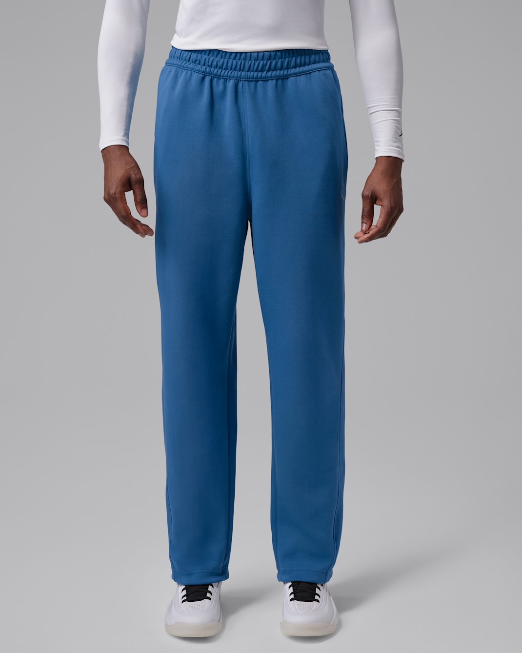 Jordan Sport Hoop Fleece Men's Dri-FIT Trousers - True Blue