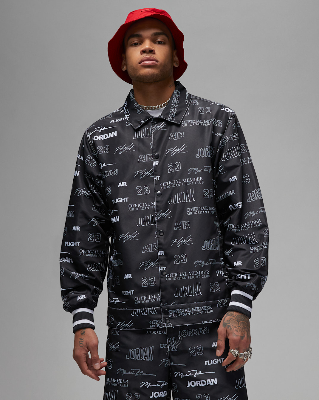 Jordan Flight MVP Men's Jacket - Off-Noir