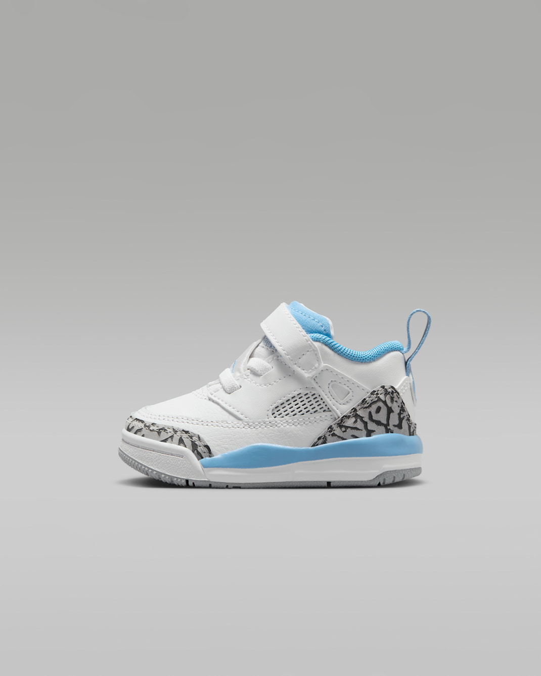 Jordan Spizike Low Baby/Toddler Shoes - White/Wolf Grey/Anthracite/University Blue