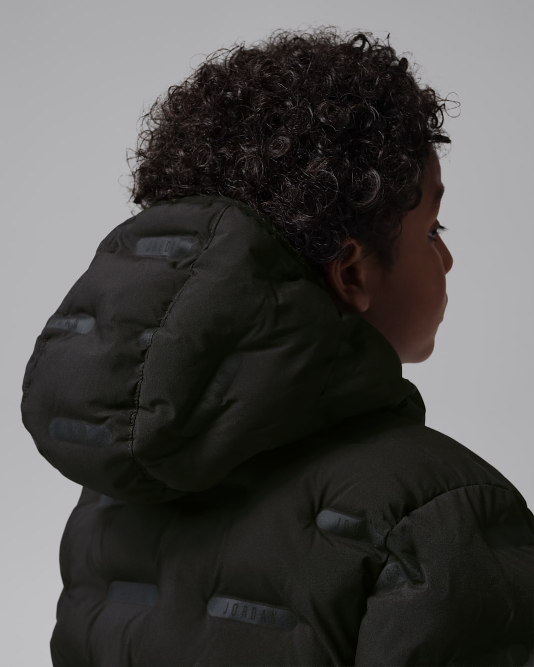 Jordan Big Kids' Heat Debossed Midweight Puffer Jacket