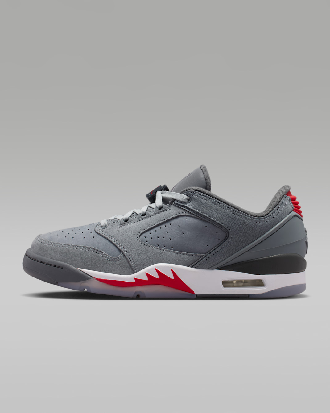 Jordan Sixty Plus Low Men's Shoes - Cool Grey/White/University Red/Dark Grey