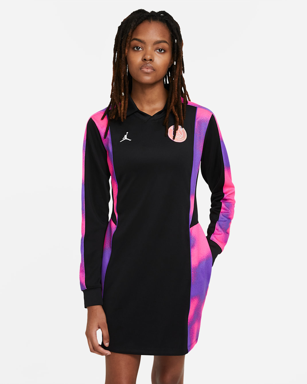 Abito in jersey Paris Saint-Germain - Donna - Nero