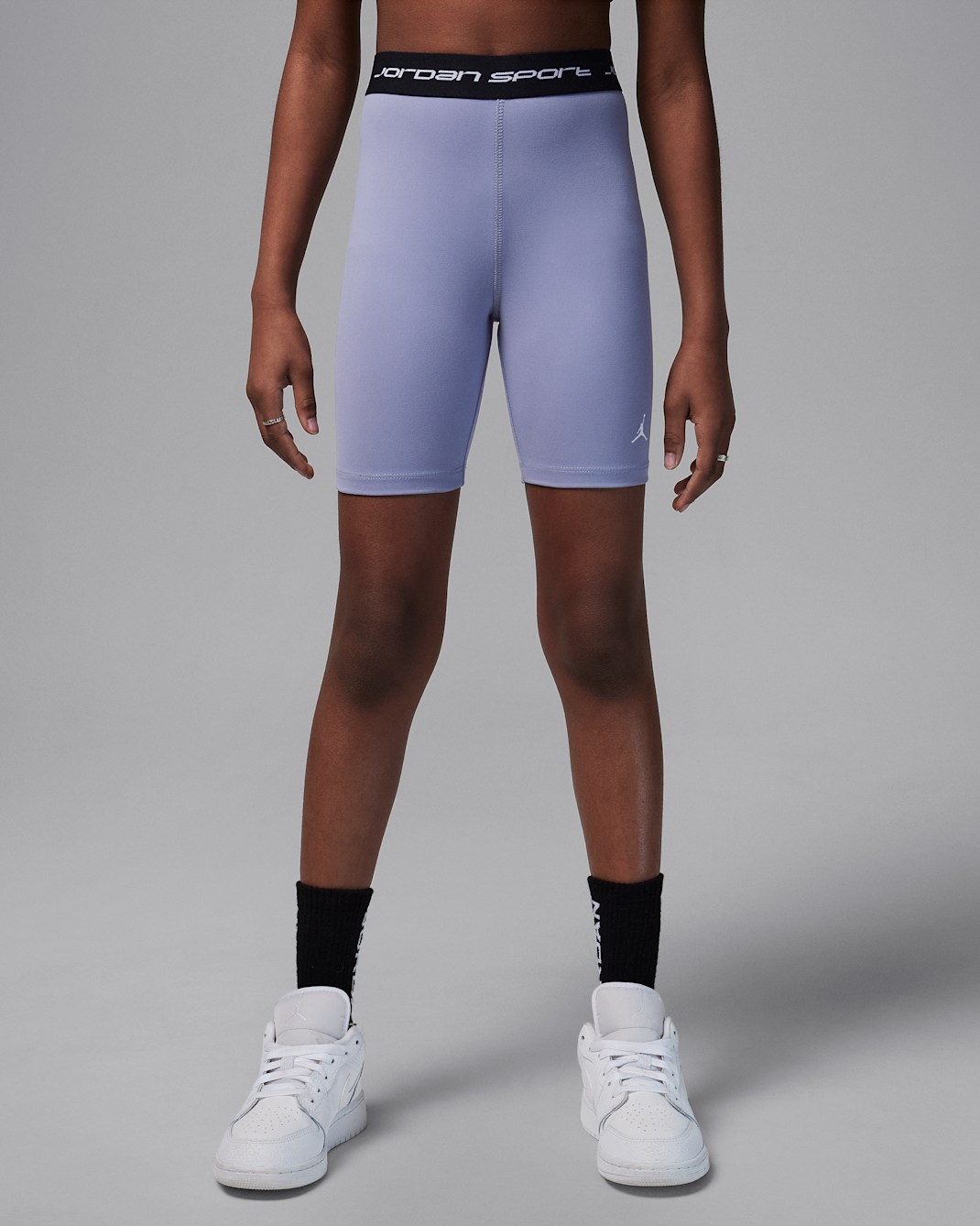 Jordan Dri-FIT Sport Big Kids' Bike Shorts - Indigo Haze