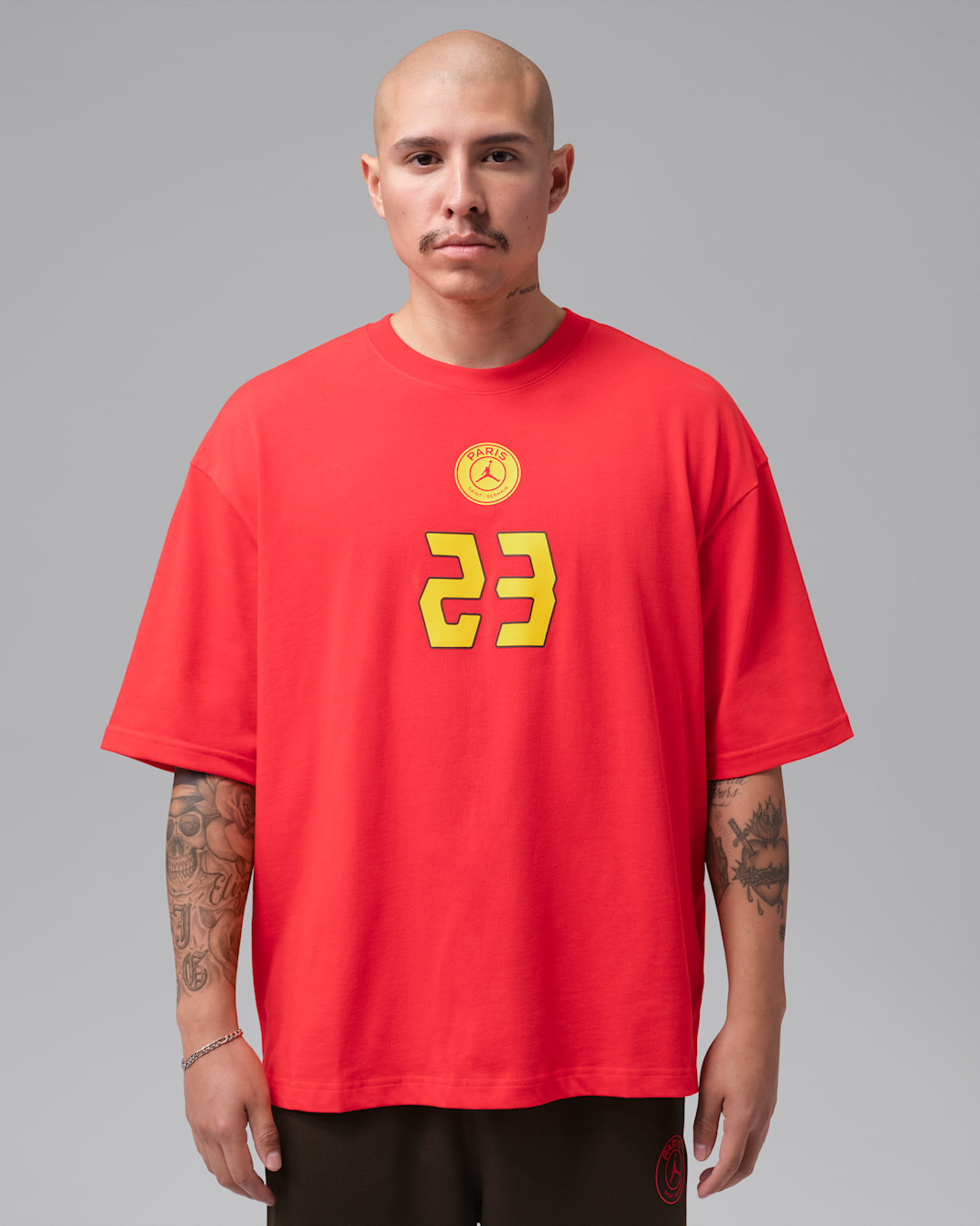 Paris Saint-Germain Men's T-Shirt - Habanero Red