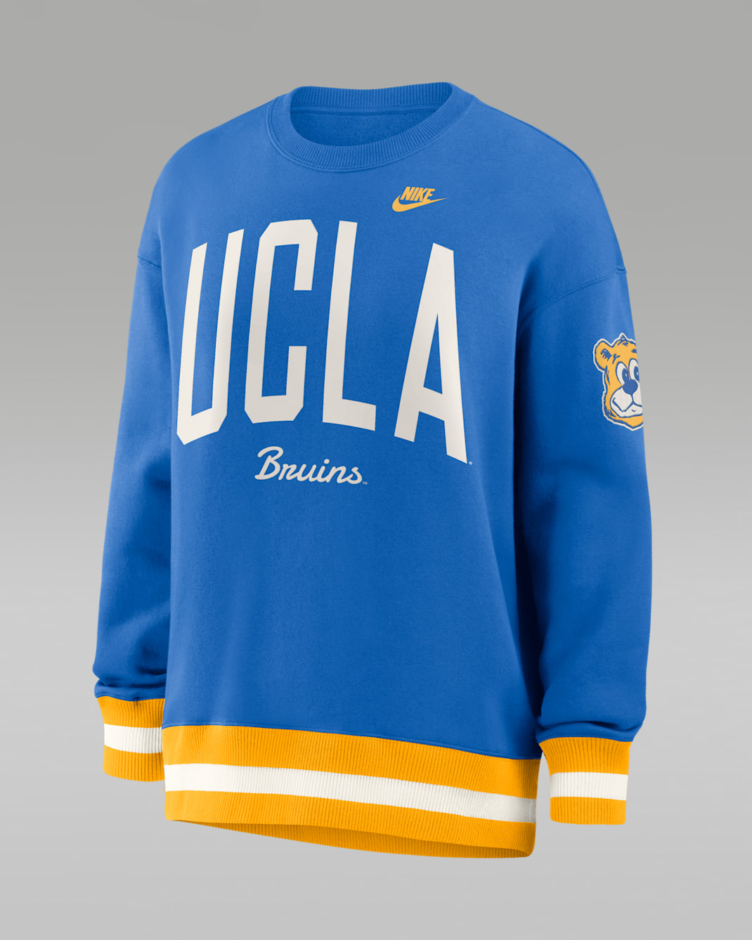 UCLA Legacy Women's Nike College Pullover Crew - Blue/Gold
