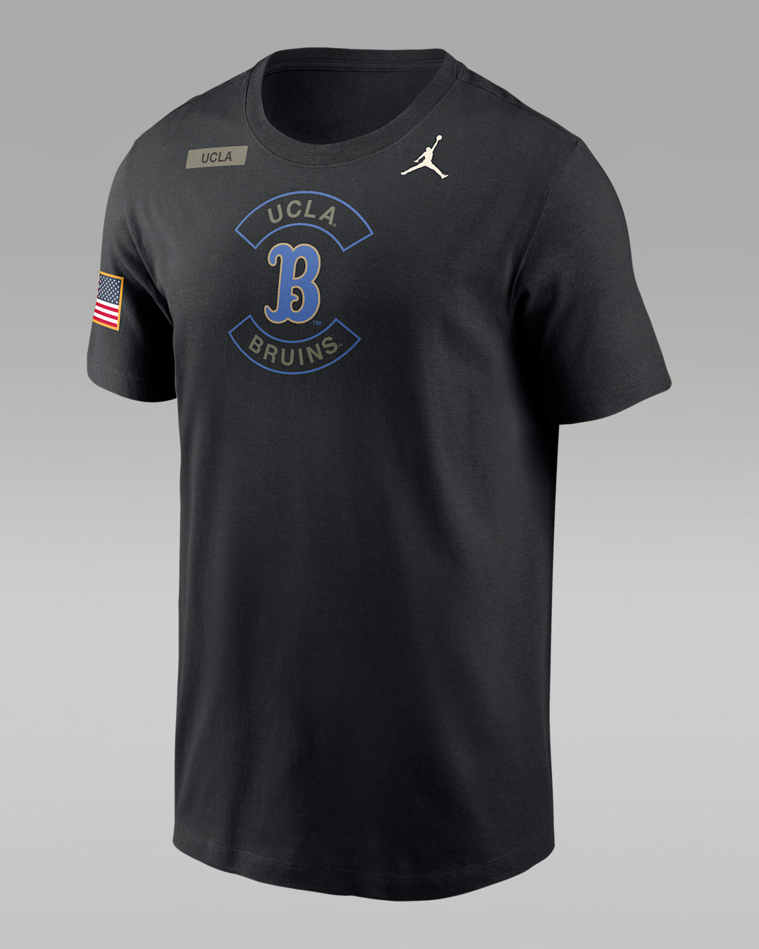UCLA Military Appreciation Men's Jordan Brand Dri-FIT College T-Shirt - Black