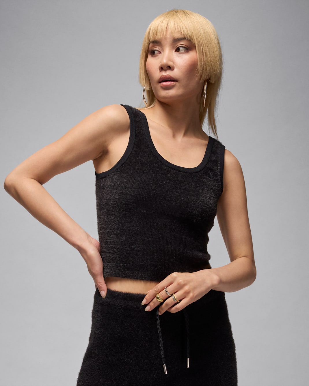 Air Jordan Women's Tank Top - Black/Dark Smoke Grey/Black