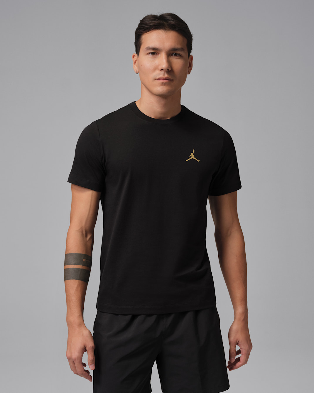 ジョーダン ソフトバンク ウィンターカップ 2025 メンズ Tシャツ - ブラック