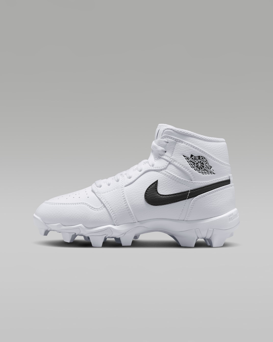 Tacos para niños talla pequeña/grande Jordan 1 Mid - Blanco/Negro/Negro