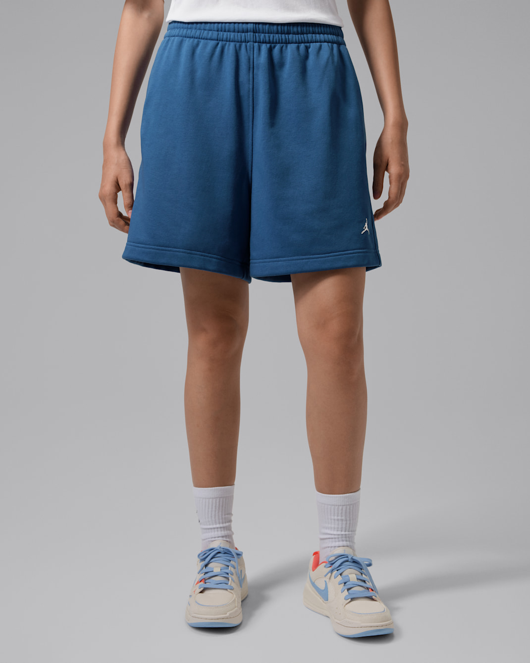 Jordan Brooklyn Fleece Women's Shorts - True Blue