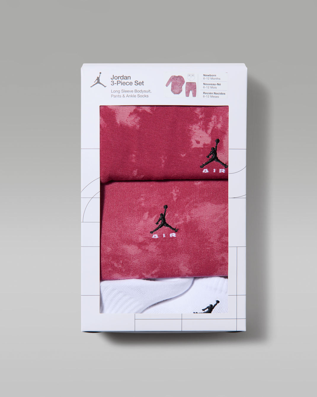 Jordan Baby Acid Wash 3-Piece Boxed Set