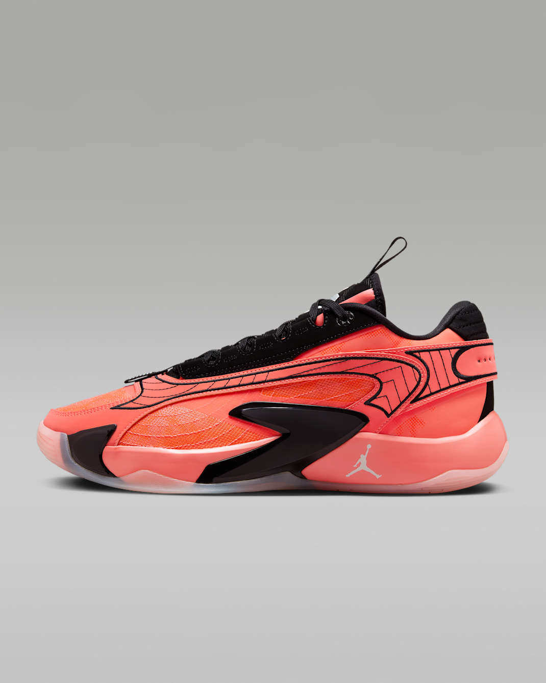Luka 2 PF Basketball Shoes - Bright Mango/Black/Barely Green