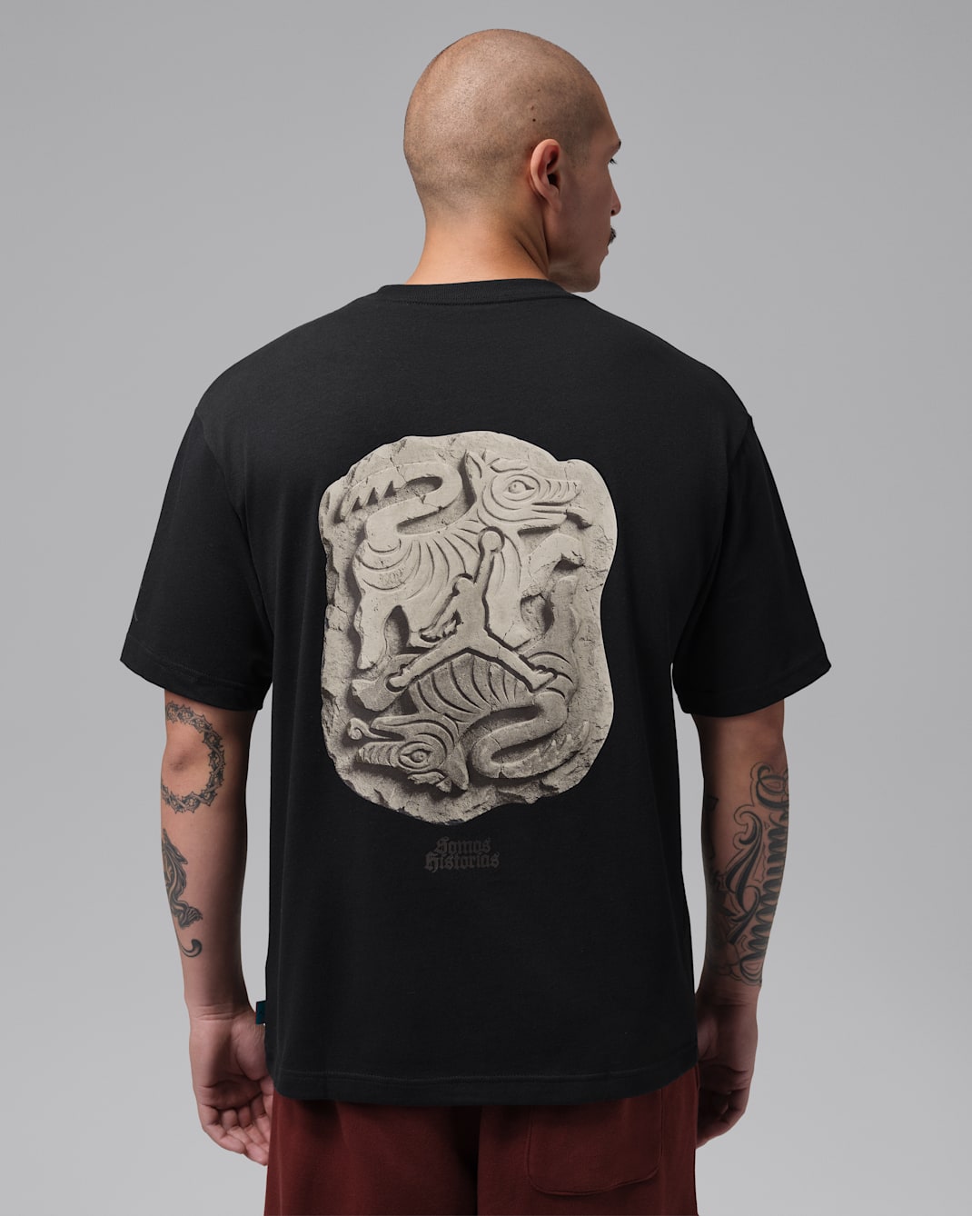 Playera para hombre Jordan Brooklyn Día de Muertos - Negro