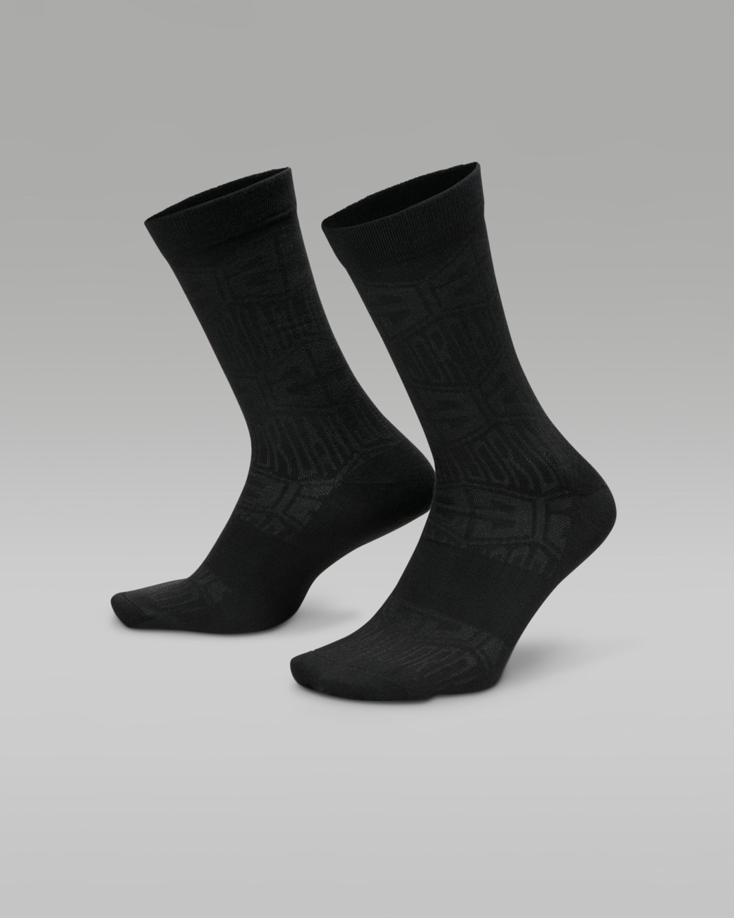 Jordan Everyday Essential Crew Socks (1 Pair) - Black/Dark Smoke Grey