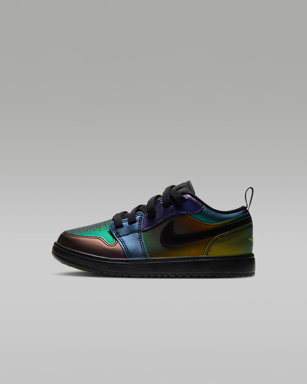 Jordan 1 Low Alt Little Kids' Shoes - Black/Yellow Zest/Action Green